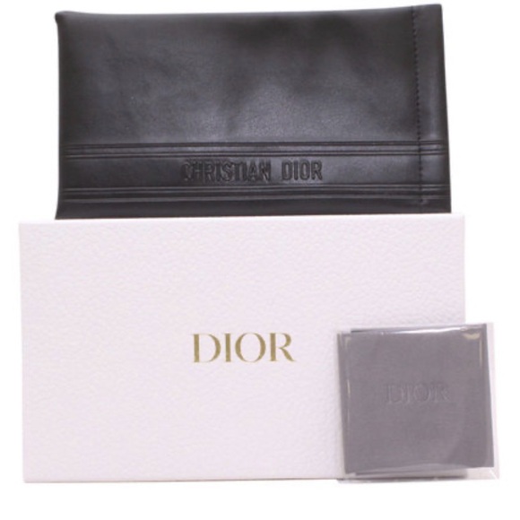 Dior Women\'s Square Sunglasses - Black and Gold main image 5